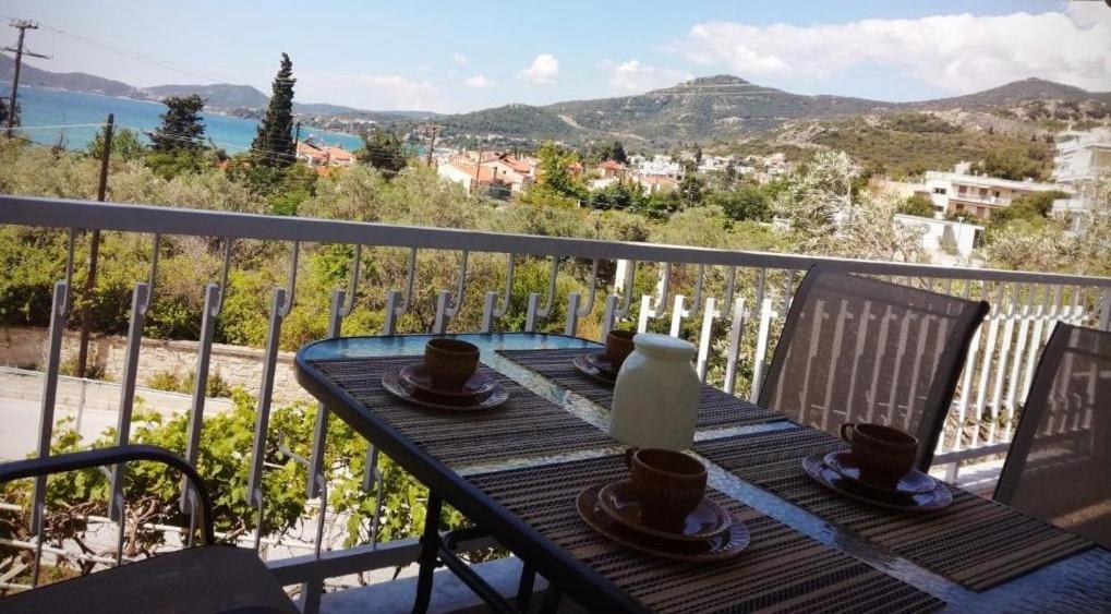 Sea View Palio Apartment Palaiontsiflikion Luaran gambar